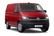 Van Hire Hereford - Red VW Transporter Automatic - Van hire Hereford